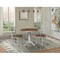 International Concepts 36 in. Round Top Pedestal Dining Table with 2 Madrid LadderBack Chairs - 3 Piece Dining Set K41-36RT-27B-C2-2 - alternate 1
